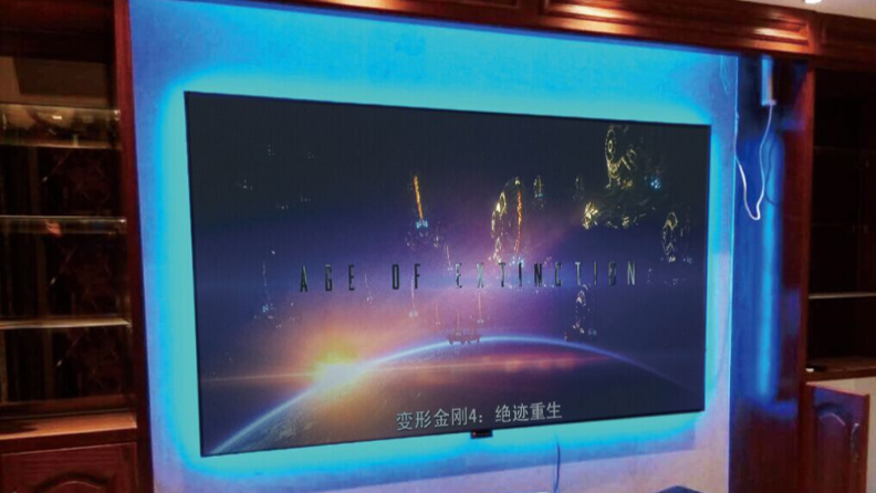 小米激光电视抗光幕怎么选？选择硬屏还是软幕呢？【南京尊龙凯时音响】